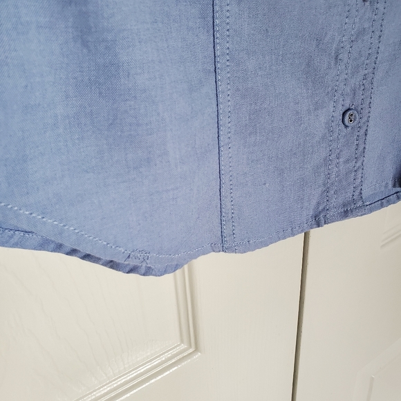 StitchFix Skies Are Blue Chambray Long Sleeve Top - Picture 6 of 9